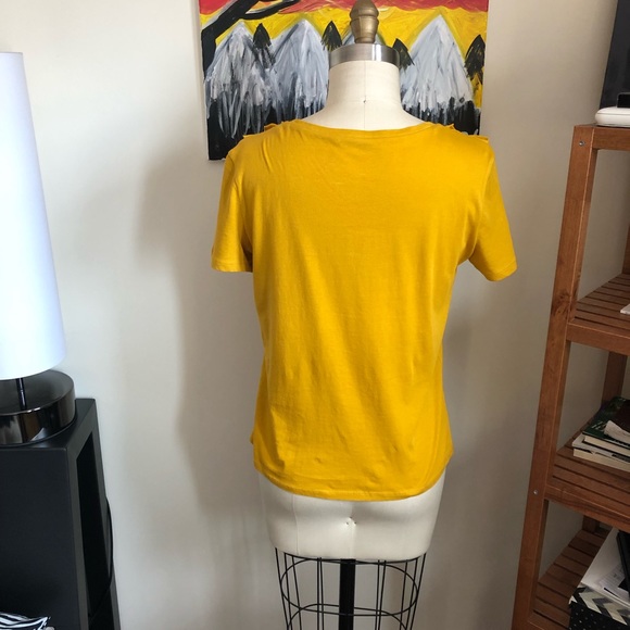 ZARA Ruffle T-shirt - Picture 4 of 4